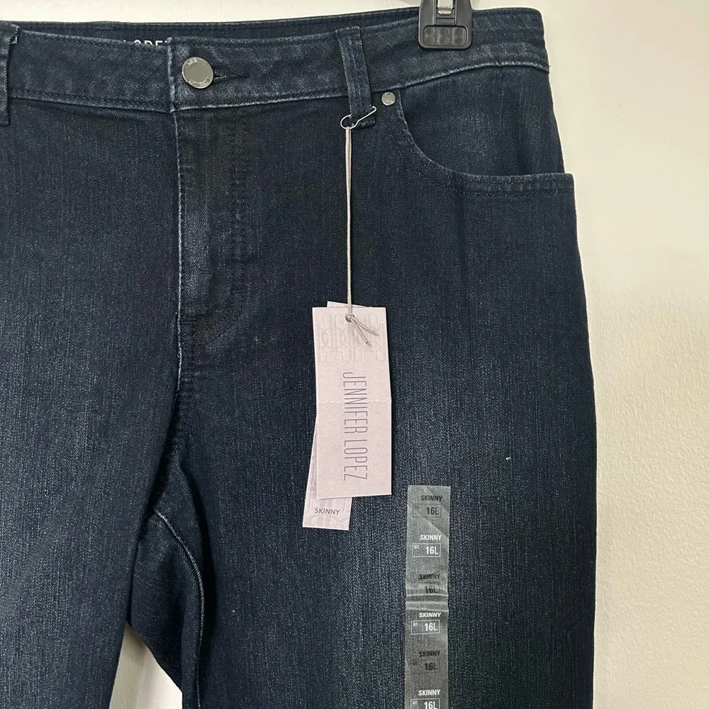 Jennifer Lopez Deep Indigo Skinny Jeans - Picture 3 of 5